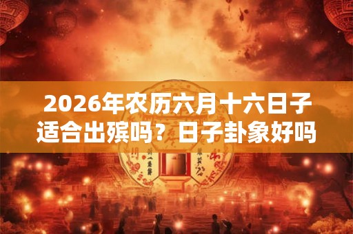 2026年农历六月十六日子适合出殡吗？日子卦象好吗？