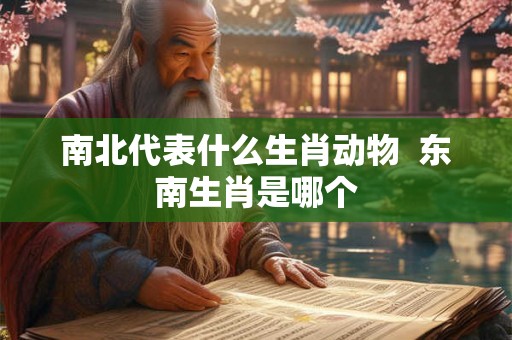 南北代表什么生肖动物  东南生肖是哪个