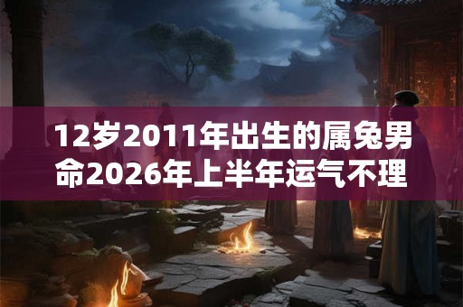 12岁2011年出生的属兔男命2026年上半年运气不理想  何时转运