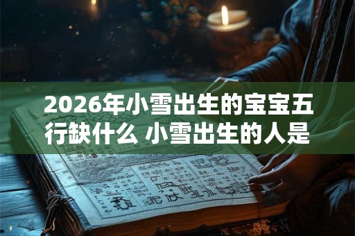 2026年小雪出生的宝宝五行缺什么 小雪出生的人是什么命 2026年小雪出生的宝宝五行缺什么 小雪出生的人是什么命