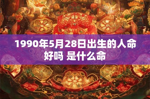 1990年5月28日出生的人命好吗 是什么命