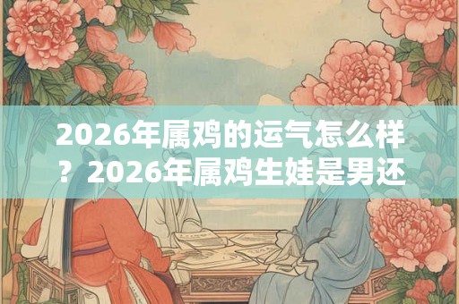 2026年属鸡的运气怎么样？2026年属鸡生娃是男还是女？