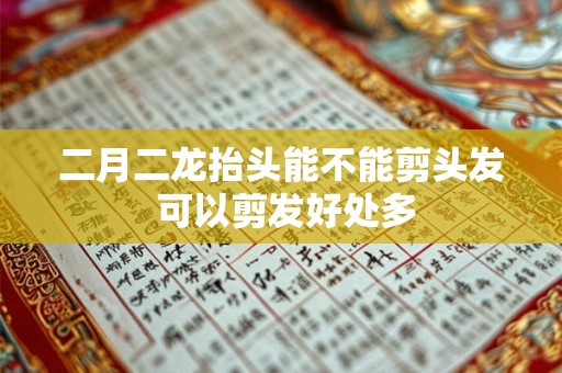 二月二龙抬头能不能剪头发 可以剪发好处多
