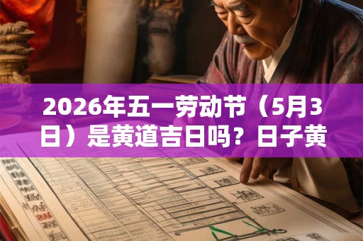 2026年五一劳动节（5月3日）是黄道吉日吗？日子黄历如何？