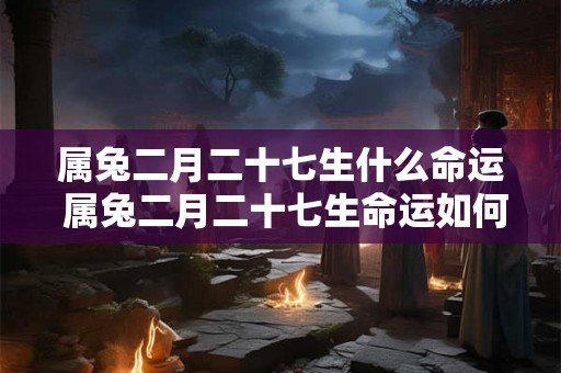 属兔二月二十七生什么命运 属兔二月二十七生命运如何 属兔二月二十七生什么命运 属兔二月二十七生命运如何