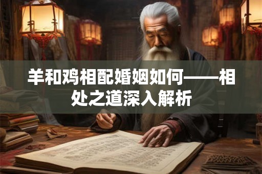 羊和鸡相配婚姻如何——相处之道深入解析 羊和鸡相配婚姻如何——相处之道深入解析