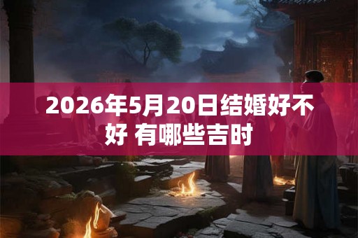 2026年5月20日结婚好不好 有哪些吉时