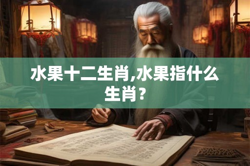 水果十二生肖,水果指什么生肖? 水果十二生肖,水果指什么生肖?