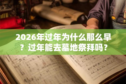 2026年过年为什么那么早？过年能去墓地祭拜吗？