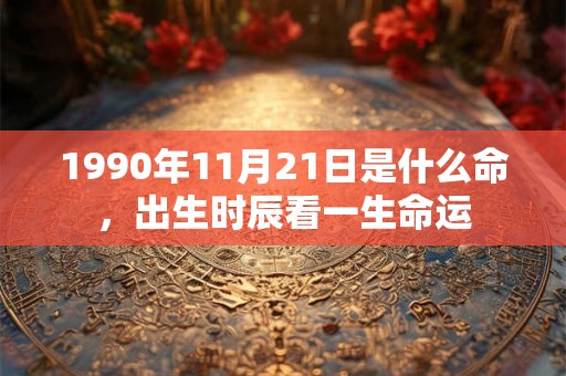 1990年11月21日是什么命，出生时辰看一生命运