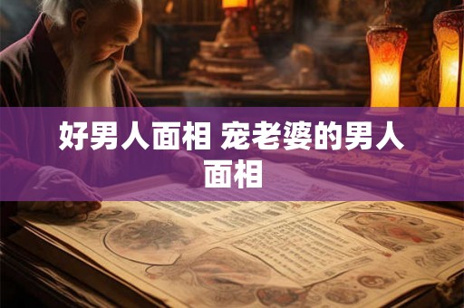 好男人面相 宠老婆的男人面相