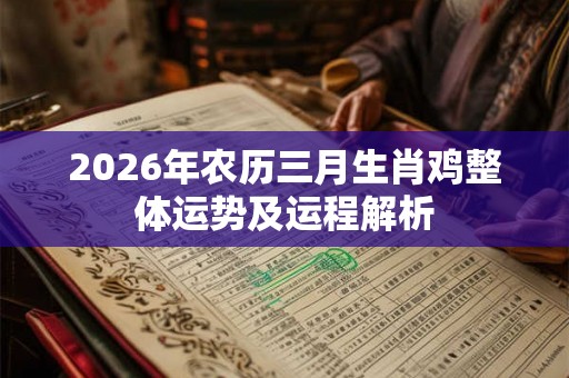2026年农历三月生肖鸡整体运势及运程解析 2026年农历三月生肖鸡整体运势及运程解析