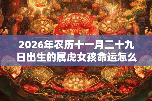 2026年农历十一月二十九日出生的属虎女孩命运怎么样? 2026年农历十一月二十九日出生的属虎女孩命运怎么样?