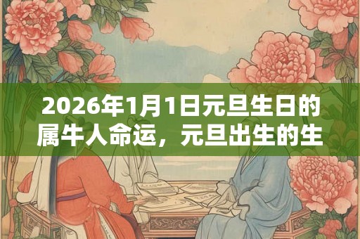 2026年1月1日元旦生日的属牛人命运，元旦出生的生肖牛命运解析