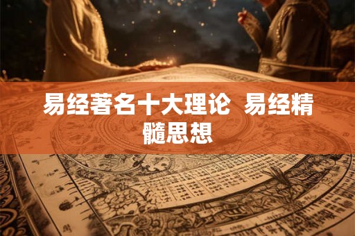 易经著名十大理论  易经精髓思想