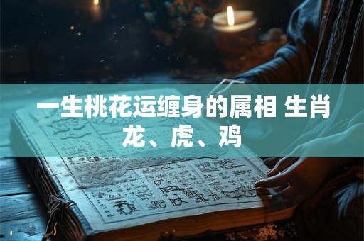一生桃花运缠身的属相 生肖龙、虎、鸡