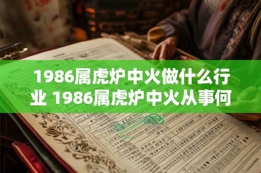 1986属虎炉中火做什么行业 1986属虎炉中火从事何行业