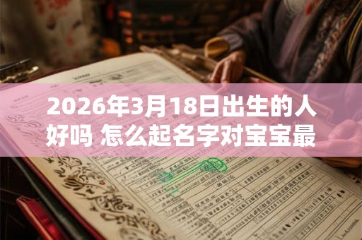 2026年3月18日出生的人好吗 怎么起名字对宝宝最有利
