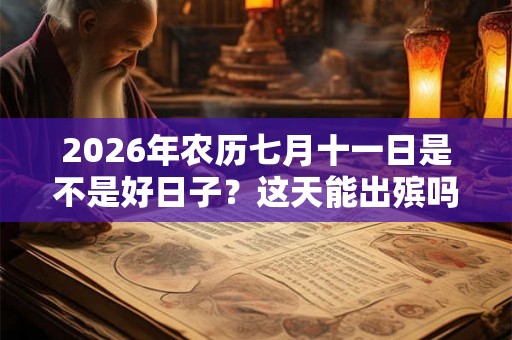 2026年农历七月十一日是不是好日子？这天能出殡吗？