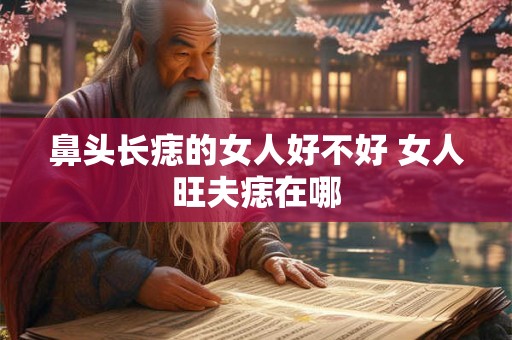 鼻头长痣的女人好不好 女人旺夫痣在哪 鼻头长痣的女人好不好 女人旺夫痣在哪