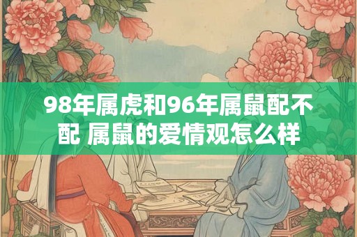 98年属虎和96年属鼠配不配 属鼠的爱情观怎么样 98年属虎和96年属鼠配不配 属鼠的爱情观怎么样