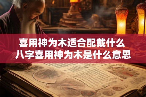 喜用神为木适合配戴什么 八字喜用神为木是什么意思 喜用神为木适合配戴什么 八字喜用神为木是什么意思