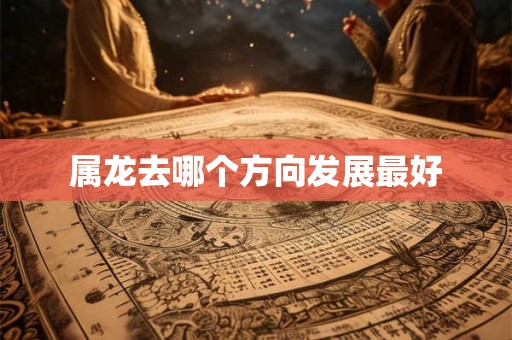 属龙去哪个方向发展最好 属龙去哪个方向发展最好