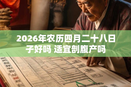 2026年农历四月二十八日子好吗 适宜剖腹产吗
