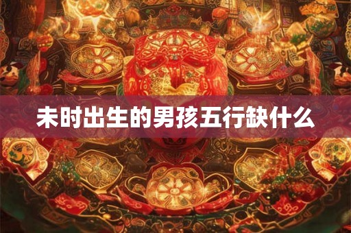 未时出生的男孩五行缺什么 未时出生的男孩五行缺什么