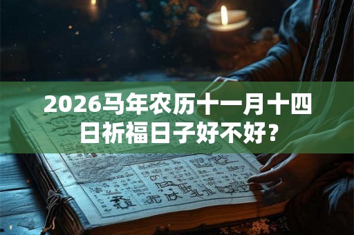 2026马年农历十一月十四日祈福日子好不好？