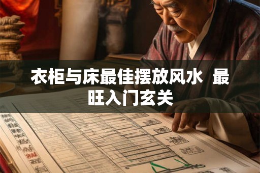 衣柜与床最佳摆放风水  最旺入门玄关