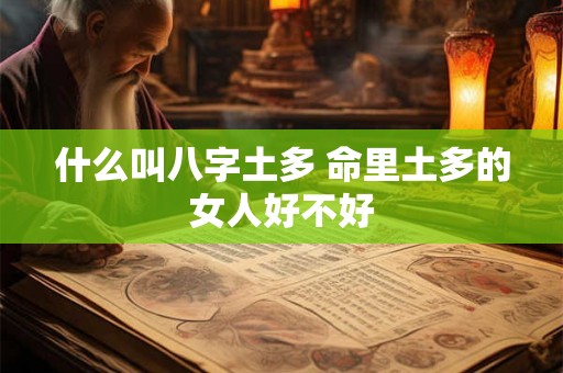 什么叫八字土多 命里土多的女人好不好