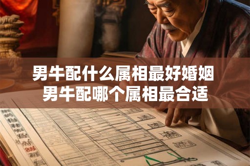 男牛配什么属相最好婚姻 男牛配哪个属相最合适