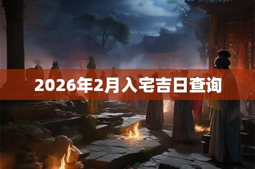 2026年2月入宅吉日查询
