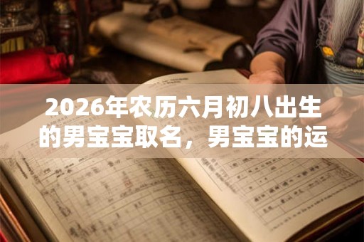 2026年农历六月初八出生的男宝宝取名,男宝宝的运势如何? 2026年农历六月初八出生的男宝宝取名,男宝宝的运势如何?