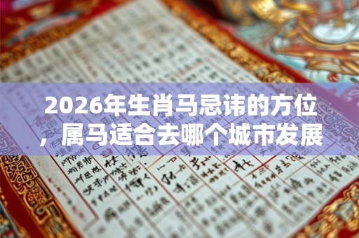 2026年生肖马忌讳的方位，属马适合去哪个城市发展？