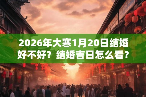 2026年大寒1月20日结婚好不好？结婚吉日怎么看？