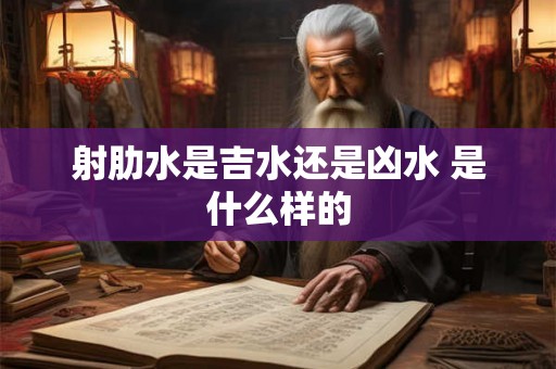 射肋水是吉水还是凶水 是什么样的 射肋水是吉水还是凶水 是什么样的