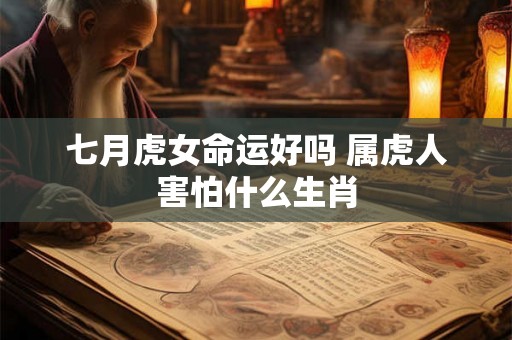 七月虎女命运好吗 属虎人害怕什么生肖