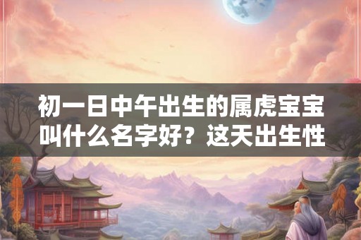 初一日中午出生的属虎宝宝叫什么名字好？这天出生性格如何？