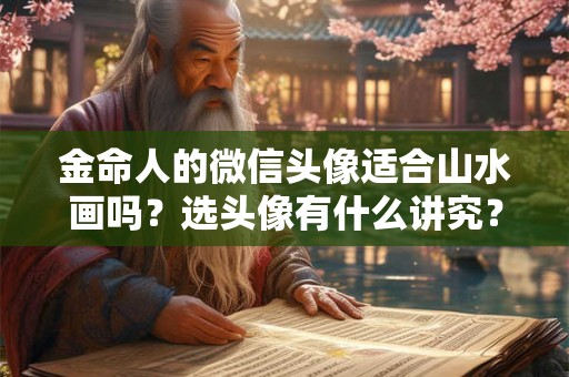 金命人的微信头像适合山水画吗?选头像有什么讲究? 金命人的微信头像适合山水画吗?选头像有什么讲究?