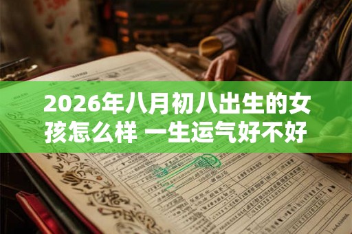 2026年八月初八出生的女孩怎么样 一生运气好不好