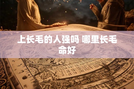 上长毛的人强吗 哪里长毛命好