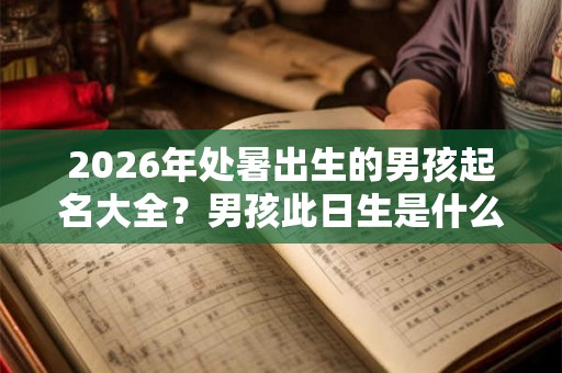 2026年处暑出生的男孩起名大全？男孩此日生是什么五行？