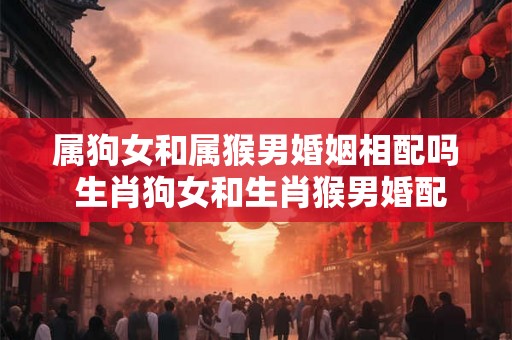 属狗女和属猴男婚姻相配吗 生肖狗女和生肖猴男婚配怎么样 属狗女和属猴男婚姻相配吗 生肖狗女和生肖猴男婚配怎么样
