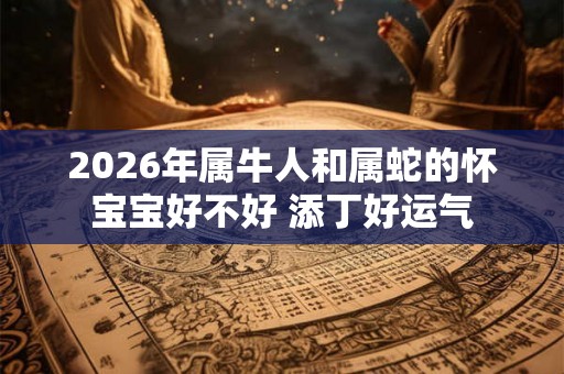 2026年属牛人和属蛇的怀宝宝好不好 添丁好运气