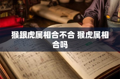 猴跟虎属相合不合 猴虎属相合吗