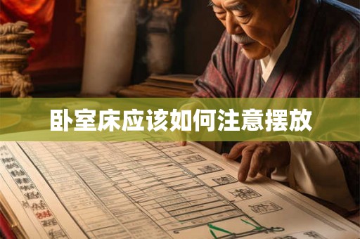卧室床应该如何注意摆放