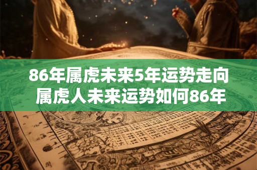 86年属虎未来5年运势走向 属虎人未来运势如何86年生 86年属虎未来5年运势走向 属虎人未来运势如何86年生