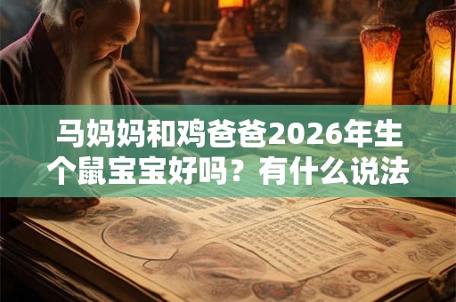 马妈妈和鸡爸爸2026年生个鼠宝宝好吗?有什么说法吗? 马妈妈和鸡爸爸2026年生个鼠宝宝好吗?有什么说法吗?